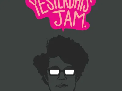Yesterday's Jam - Final itcrowd lettering pop culture vector
