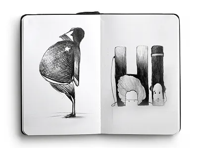 Sketch-6 hi music soldier