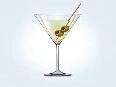 Martini Glass gift glass icon martini