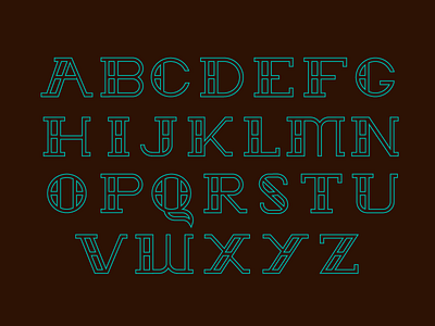 Full Font font lettering type typography