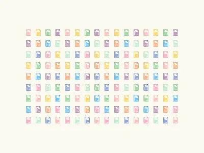 Not One Document, Many Documents blog document file icon paper