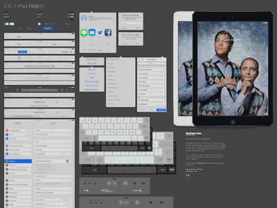 Teehan+Lax iOS 7 Sketch Timelapse gui ios iphone lax layervault sketch teehan template timelapse