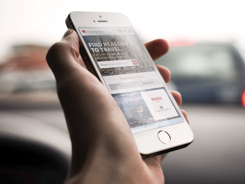 Mobile site menu booking drop down iphone menu mobile site msite travel