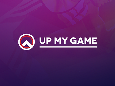 Up My Game Logo branding icon identity logo wordmark