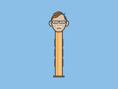 PEZ Dispenser Alex candy illustration pez rad design team radius