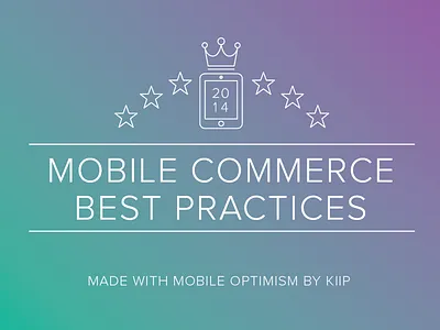 Mobile Commerce Best Practices Ebook ebook gradient indesign kiip mcommerce mobile