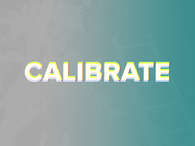 Calibrate typography