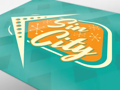 Retro Inspired Design - 1950s design instagram las vegas rat pack retro vector