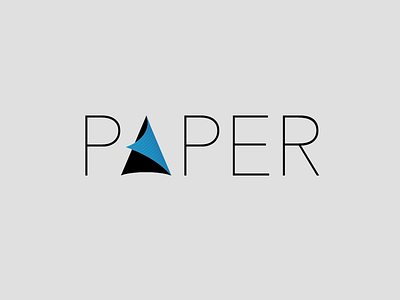 Paper Rebound branding clean fold grid logo paper rebound sheet texture typography vector word