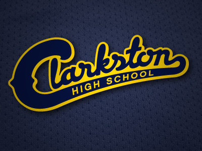 Clarkston High School athletics clarkston high school logo script sports