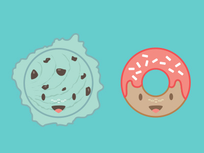 Sweet Icons cream doughnut ice icons sweet