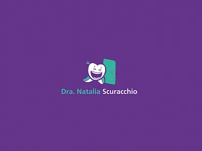 Dra. Natalia Scuracchio 3d abstract dental dentistry illustration lettering logo packaging surgery tooth