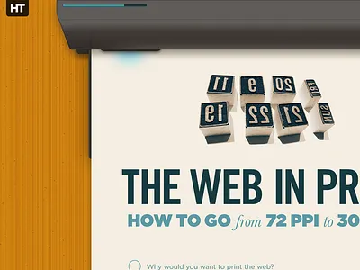 The Web In Print blue gotham layout paper print skeuomorphism