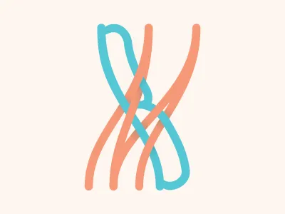 BMX bmx initials playful ride soft type typography