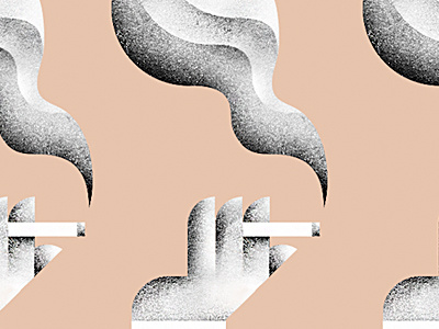 Sneak Peak cigarette grain illustration smoke smoking sneak peak texture