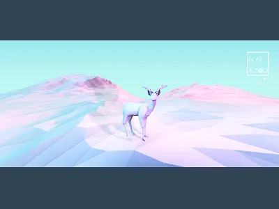 Deer 3d c4d dear zoo