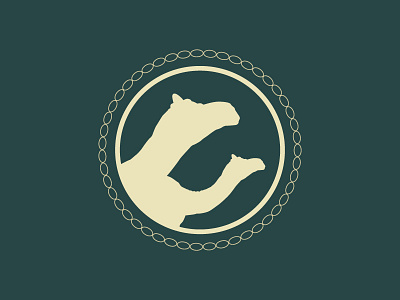 Karawane camel caravan karawane logo