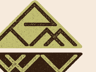 Wyo Mountains brown green mountains texture typography wyoming