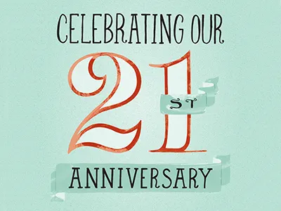 Booze it up! anniversary design handdrawn lettering texture typography