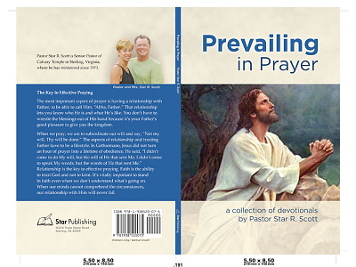 Prevailing In Prayer Book Cover book cover christian church gotham graphic design prayer religion