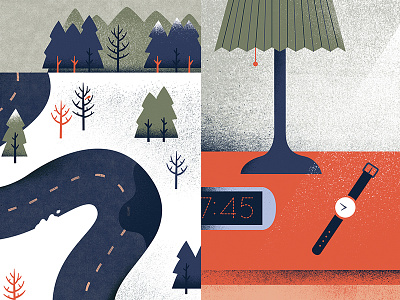 Snippets illustration snow