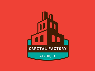 Capital Factory branding capital factory identity logo