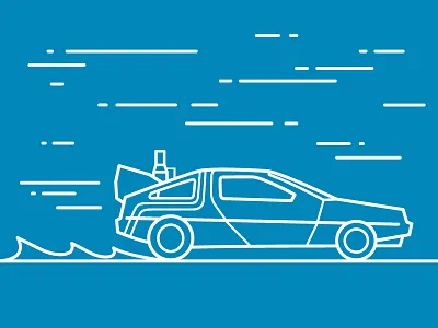 How to Stay Cool pt. III - "Travel Back in Time" backtothefuture illustrations line