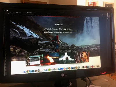New Theme — About Us Page about design gallery one page pixelthrone theme themeforest ui web wordpress
