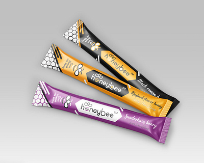 Honey stick packaging design hd label new design stick honey top design