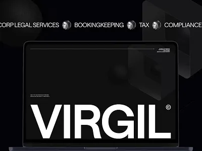 Virgil Law Landing Page Website landing page minimal react ui ux webgl website