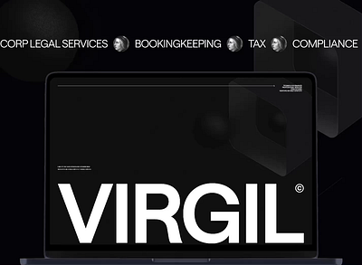 Virgil Law Landing Page Website landing page minimal react ui ux webgl website