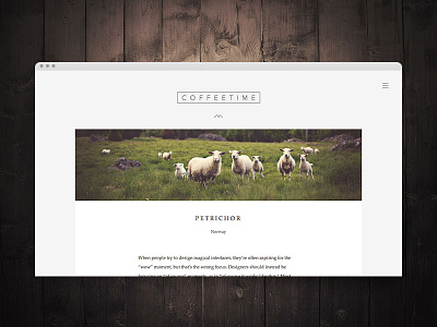 Let me tell you a story blog case study development personal website portfolio web design white spaaaaaace