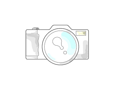 Camera camera icon vector