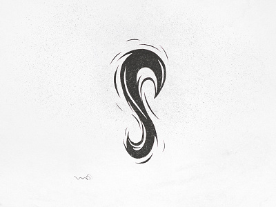 S Sketch handmade lettering logo sketch