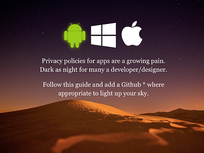 Minisite - Privacy Policy for Apps android apps ios privacy policy windows phone