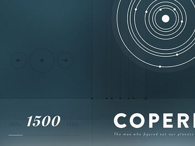 Interactive Timeline design interactive nodes space timeline transparent typography ui ux web