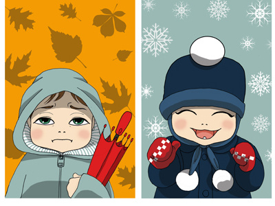 Diego Portrait baby character child cute portrait seasons