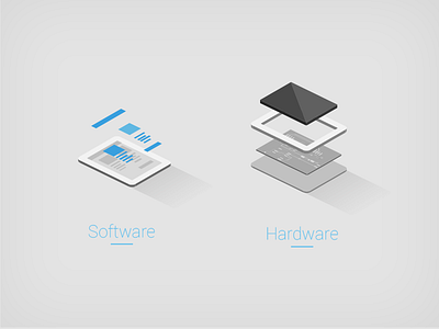 Software & Hardware hardware infographic software tablet