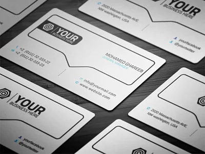 Creative Corporate Business Card 37 business card clean commerce company corporate creative design horizontal modern print ready psd stylish