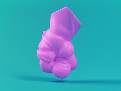 Gum. 3d c4d cinema 4d design gum gum explosion morph render texturing tip vray