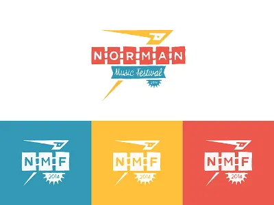 NMF7 americana logo norman music festival