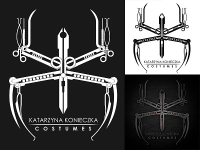 Logo for Katarzyna Konieczka fashion logo vector