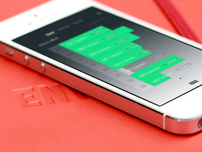 Chart Tease - iPhone App chart data fitness ios iphone timeline