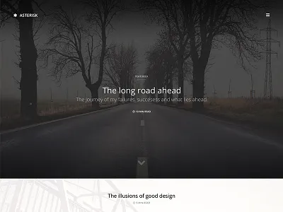 Asterisk design interface ui user interface ux wip