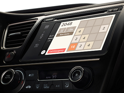 2048 anywhere with iOS CarPlay 2048 apple carplay game ios rebound wtf