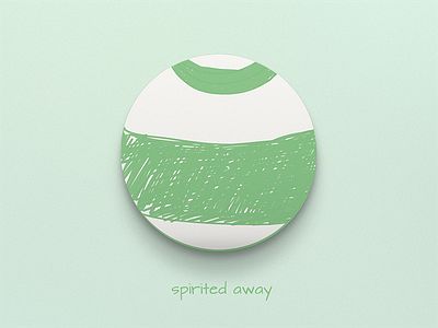 Spirited Away cartoon illustration