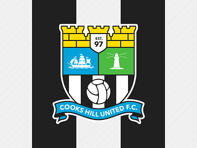 Cooks Hill United FC football logo soccer sport