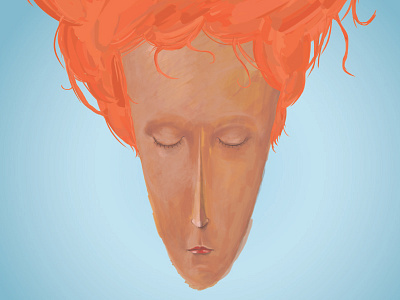 The Getting Of The Cat girl illustration paint woman