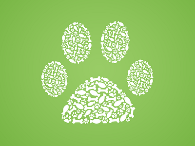 Paw illustration paw