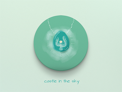 Castle In The Sky cartoon illustration